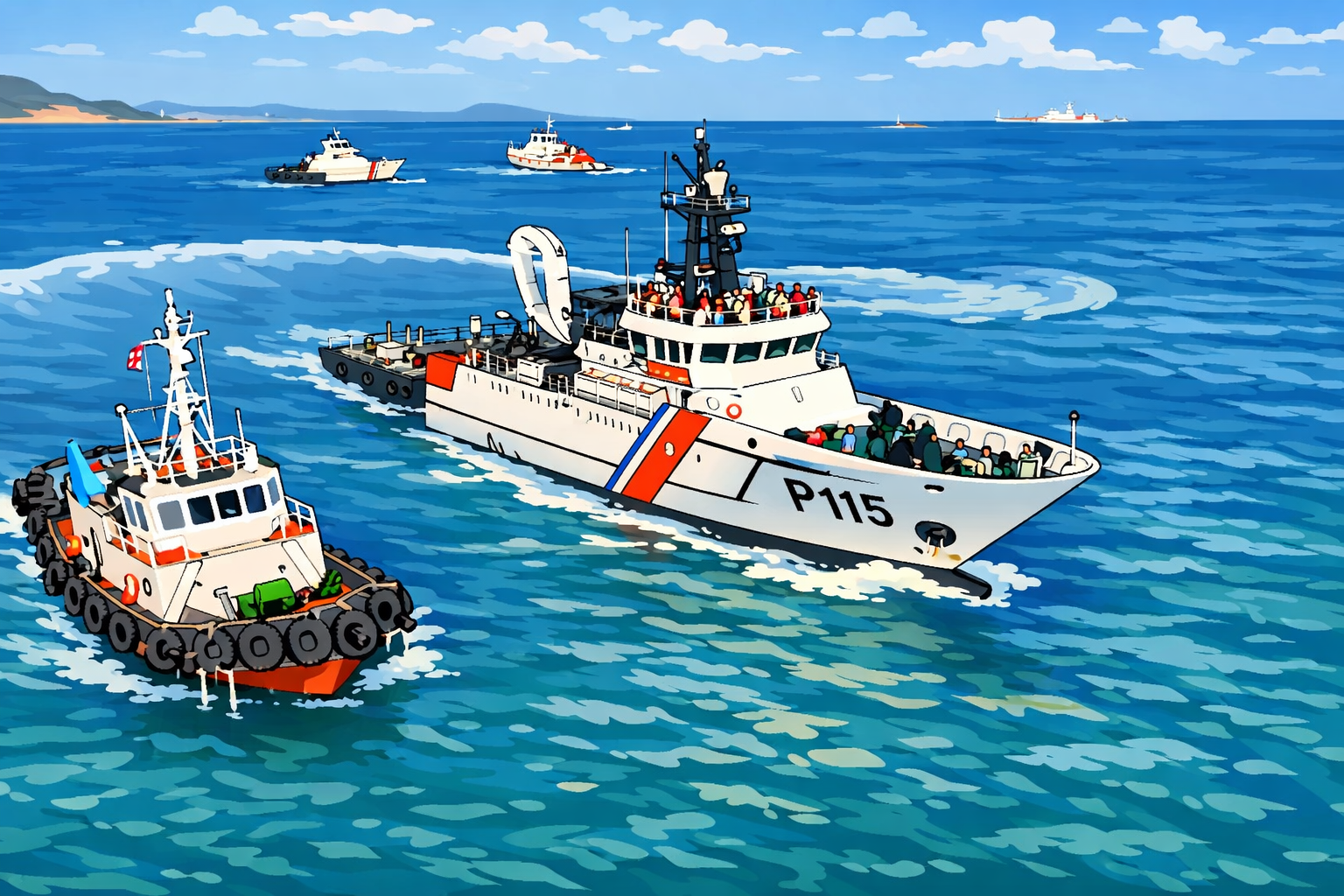 Cerita Dua Kapal Raksasa Tabrakan Hebat Di Perairan Bintan