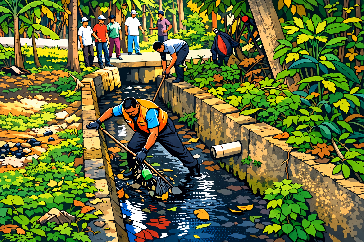 Pas Lagi Gotong Royong, Malah Nemu ‘Harta Karun’ Terlarang!