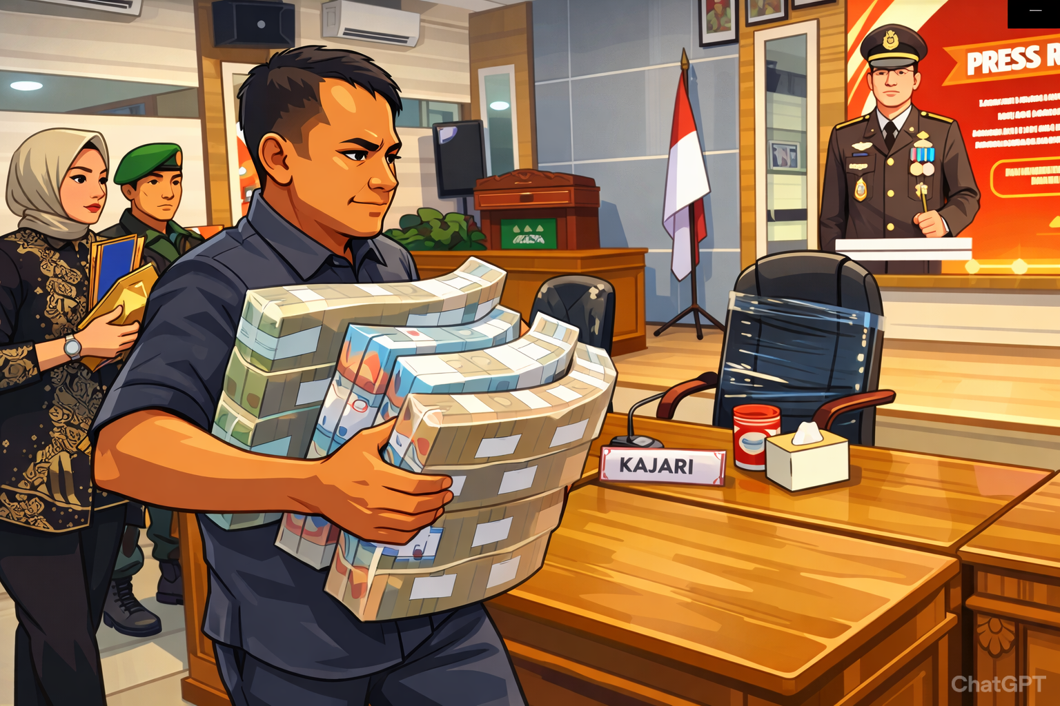 Cerita Dibalik Korupsi Studio TVRI di Tanjung Pinang