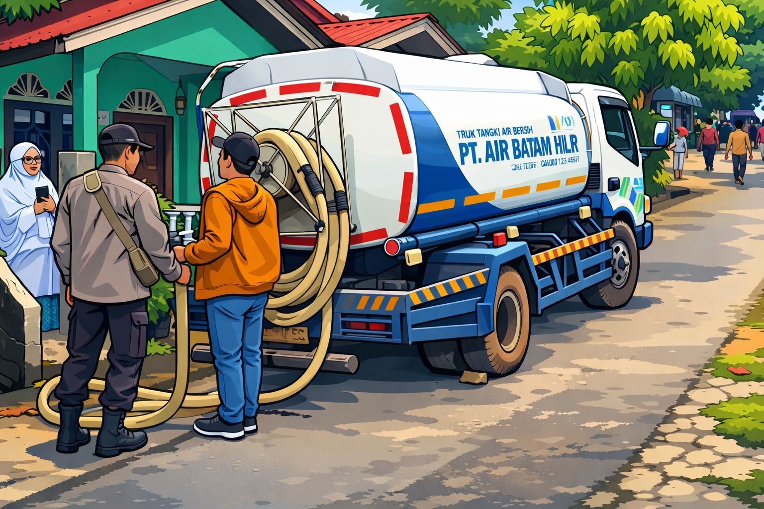 “Pejuang Ember” Harap Bersabar: Operasi Kawal Air Lanjut Terus!